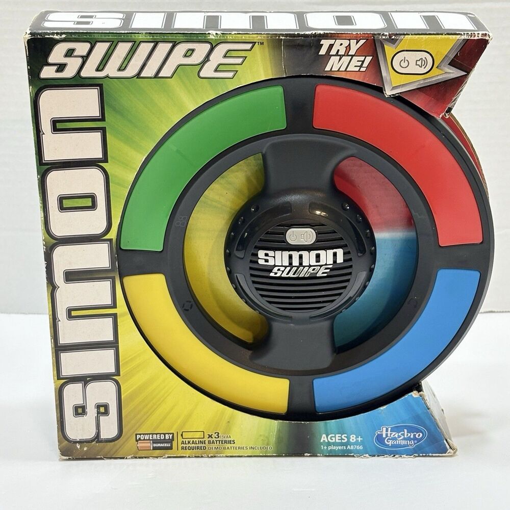 Simon Swipe Game By Hasbro 2013 New Sealed
